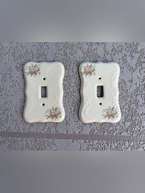 Vintage light switch covers